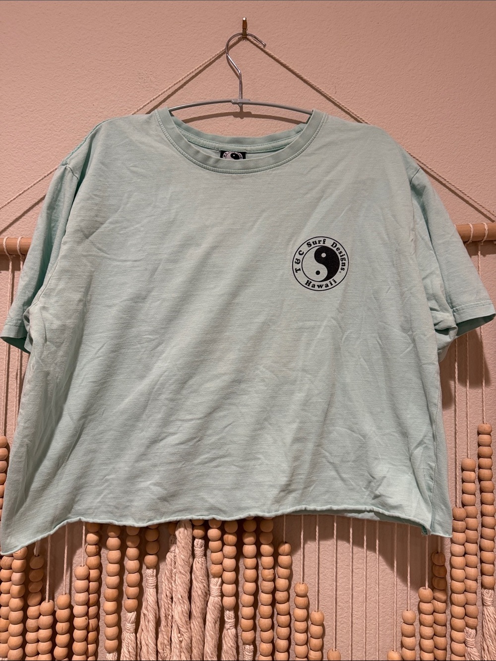 T&C Surf Designs Women’s Cropped Crop Tee M